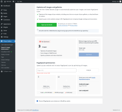 Page screenshot: Photo Gallery &rarr; Speed & Image Optimization