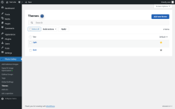 Page screenshot: Photo Gallery &rarr; Themes