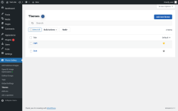 Page screenshot: Photo Gallery &rarr; Themes
