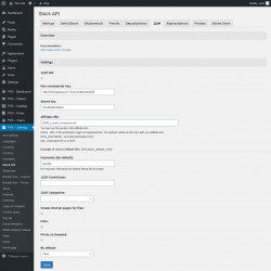 Page screenshot: PVS &ndash; Settings &rarr; Stock API &rarr; 123rf