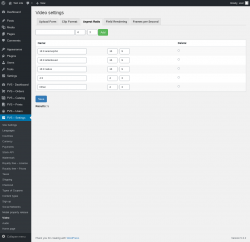 Page screenshot: PVS &ndash; Settings &rarr; Video &rarr; Aspect Ratio