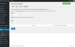 Page screenshot: PVS &ndash; Catalog &rarr; Bulk upload