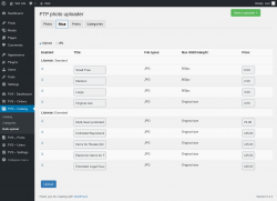 Page screenshot: PVS &ndash; Catalog &rarr; Bulk upload &rarr; Price