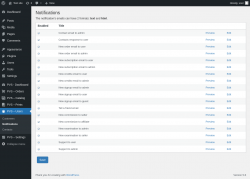 Page screenshot: PVS &ndash; Users &rarr; Notifications