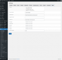 Page screenshot: PVS &ndash; Settings &rarr; Other