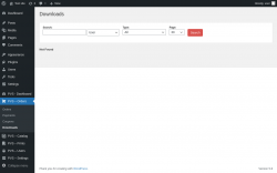 Page screenshot: PVS &ndash; Orders &rarr; Downloads