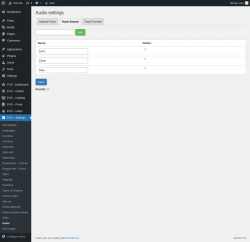 Page screenshot: PVS &ndash; Settings &rarr; Audio &rarr; Track Source