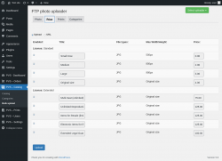 Page screenshot: PVS &ndash; Catalog &rarr; Bulk upload &rarr; Price