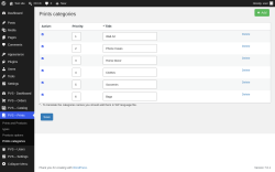 Page screenshot: PVS &ndash; Prints &rarr; Prints categories