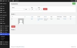 Page screenshot: PVS &ndash; Users