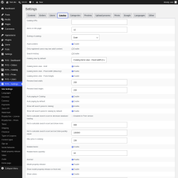 Page screenshot: PVS &ndash; Settings &rarr; Catalog