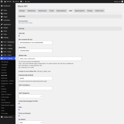 Page screenshot: PVS &ndash; Settings &rarr; Stock API &rarr; 123rf