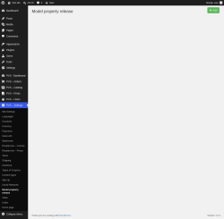 Page screenshot: PVS &ndash; Settings &rarr; Model property release