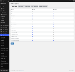 Page screenshot: PVS &ndash; Settings &rarr; Video