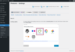 Page screenshot: Photonic →   SmugMug