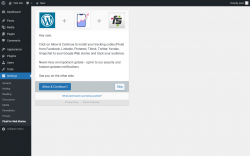 Page screenshot: Pixel for Web Stories Settings ‹ Test site — WordPress
