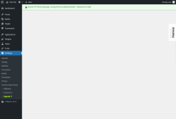 Page screenshot: Settings → Upgrade  ➤