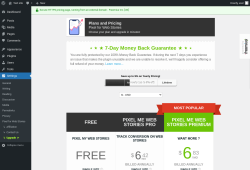 Page screenshot: Settings → Upgrade  ➤