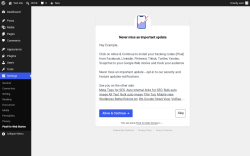 Page screenshot: Pixel for Web Stories Settings &lsaquo; Test site &mdash; WordPress