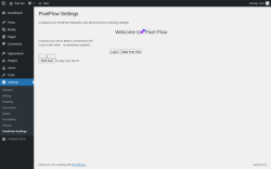 Page screenshot: Settings &rarr; PixelFlow Settings