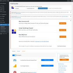 Page screenshot: PixelYourSite
