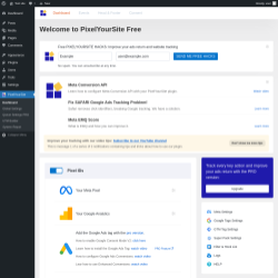 Page screenshot: PixelYourSite