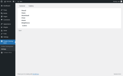 Page screenshot: Pixobe Coloring Book → Settings