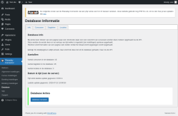 Page screenshot: Planaday Connector → Database