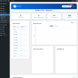 Page screenshot: PlinkLy CTA