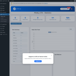 Page screenshot: PlinkLy CTA
