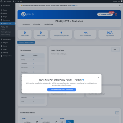 Page screenshot: PlinkLy CTA