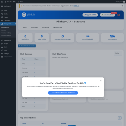 Page screenshot: PlinkLy CTA