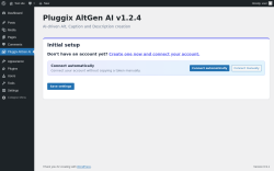 Page screenshot: Pluggix AltGen AI