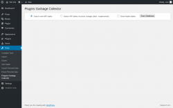 Page screenshot: Tools &rarr; Plugins Garbage Collector