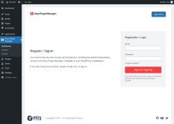 Page screenshot: Eazy Plugin Manager