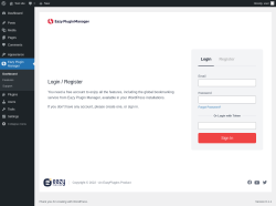 Page screenshot: Eazy Plugin Manager