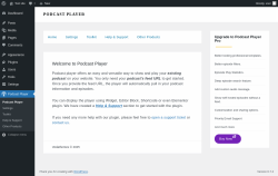 Page screenshot: Podcast Player