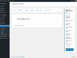 Page screenshot: Podcast Player → Toolkit