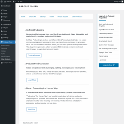 Page screenshot: Podcast Player → Other Products
