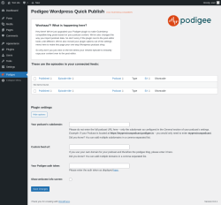 Page screenshot: Podigee