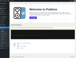 Page screenshot: Podlove → Analytics