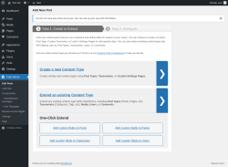 Page screenshot: Pods Admin