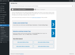 Page screenshot: Pods Admin