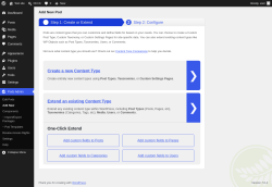 Page screenshot: Pods Admin &rarr; Add New