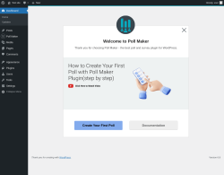 Page screenshot: Poll Maker