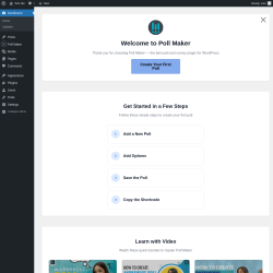 Page screenshot: Poll Maker