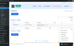 Page screenshot: Poll Maker → Categories