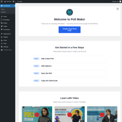 Page screenshot: Poll Maker