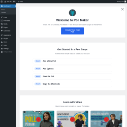 Page screenshot: Poll Maker