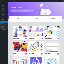 Page screenshot: TS Poll → Add-Ons